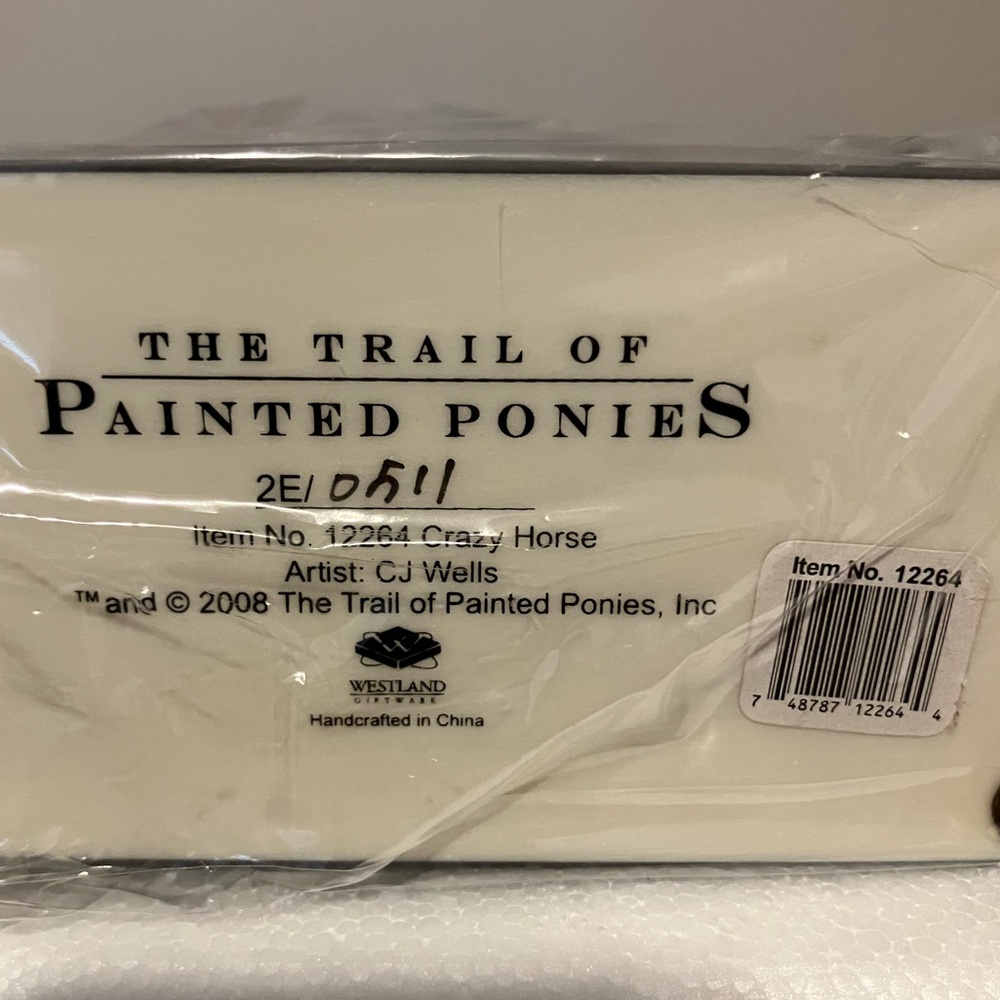 Crazy Horse - The Trail Of Painted Ponies #12264 Second Edition - Picture 6 of 6